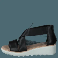 Jillian Rise Black Leather