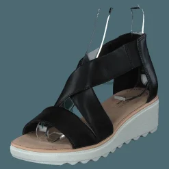 Jillian Rise Black Leather