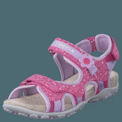 Jr Sandal Roxanne Fuchsia/lilac