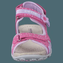 Jr Sandal Roxanne Fuchsia/lilac
