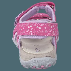 Jr Sandal Roxanne Fuchsia/lilac