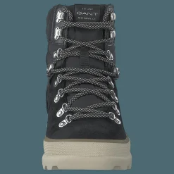 Kaari Mid Lace Boot Black