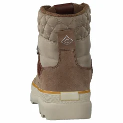 Kaari Mid Lace Boot Warm Khaki