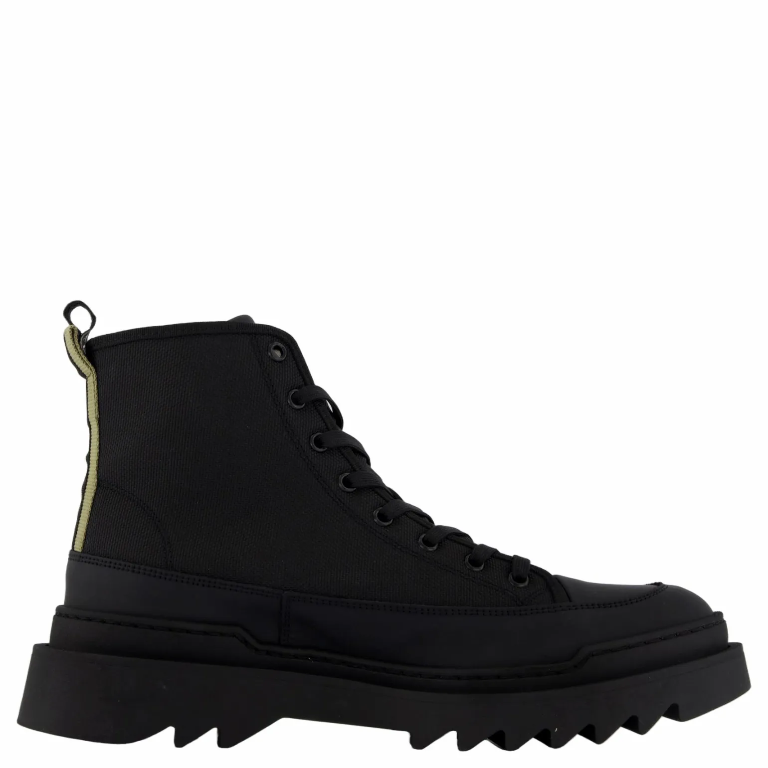 Kamiki High U Textile Black