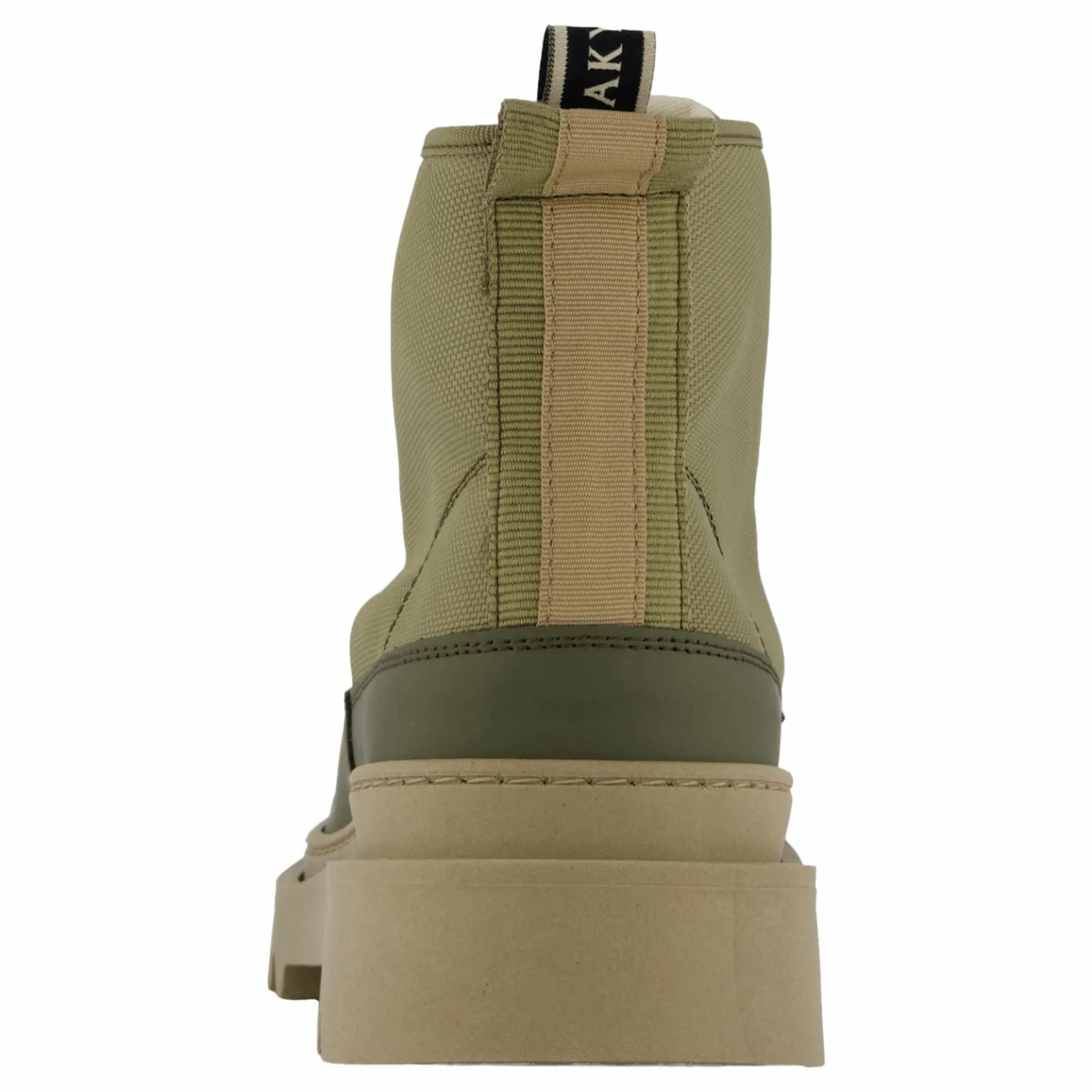 Kamiki High U Textile Kaki Green