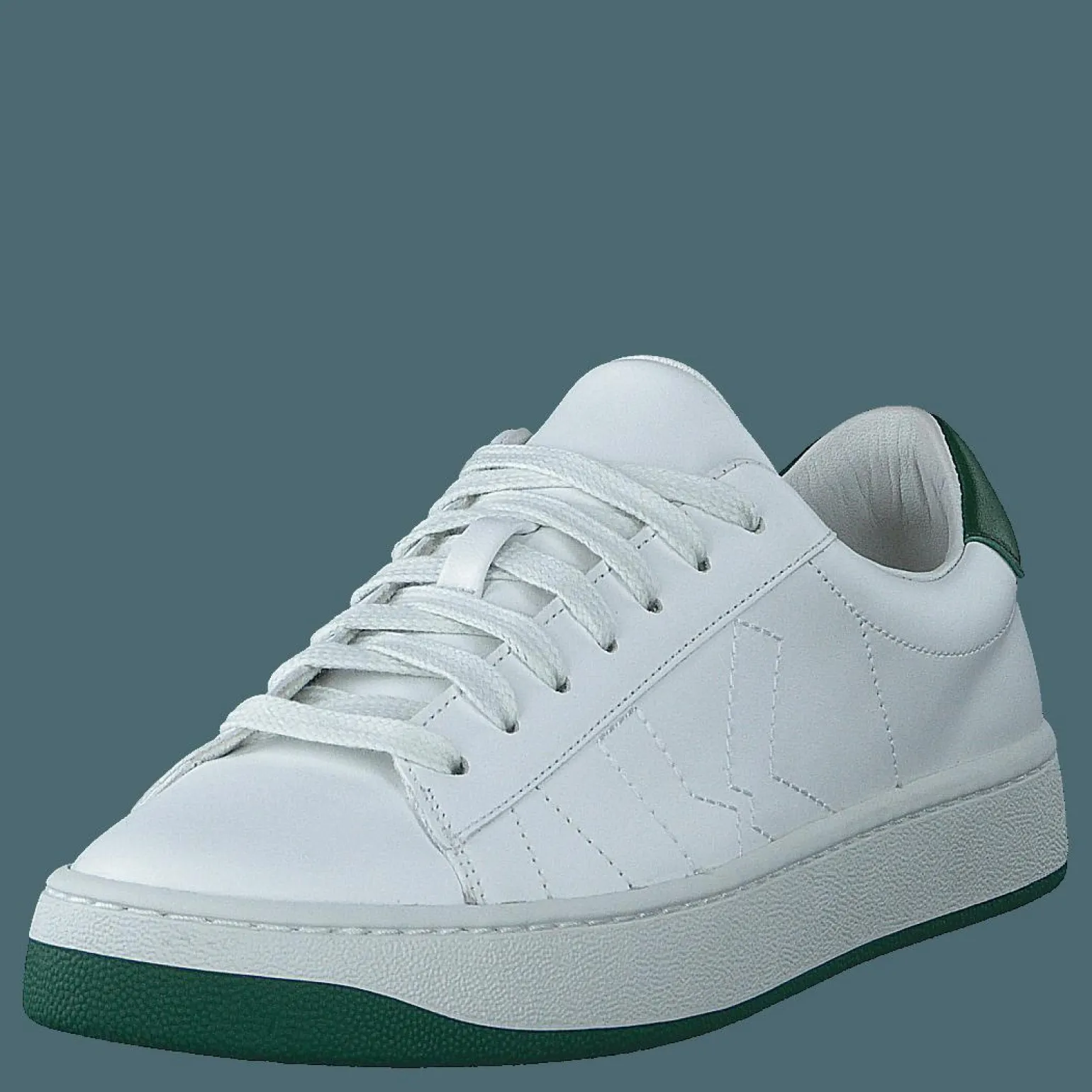 K-logo Lace Up Sneaker Bottle Green