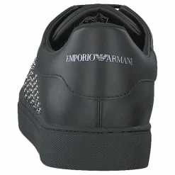 Lace Up Sneaker B168 Black+silver