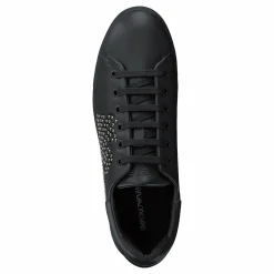 Lace Up Sneaker B168 Black+silver