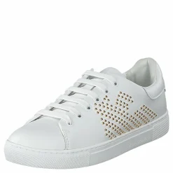 Lace Up Sneaker R579 White+gold