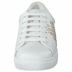 Lace Up Sneaker R579 White+gold