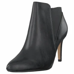 Laina Violet Black Leather