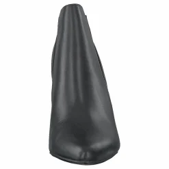 Laina Violet Black Leather