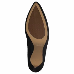 Laina Violet Black Leather