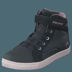 Leah mid kids GTX Dark grey/Dusty pink