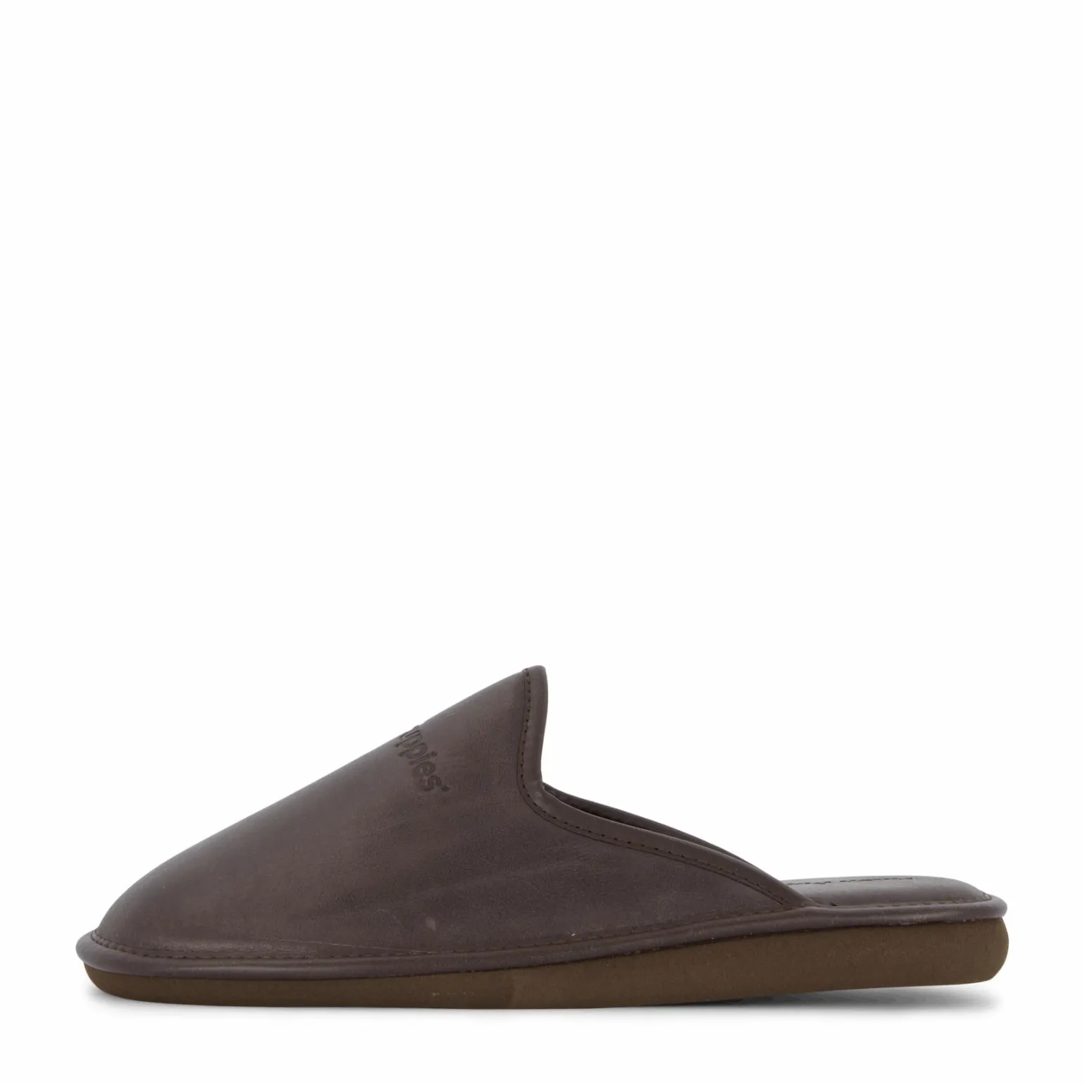 Leather Slipper Brown