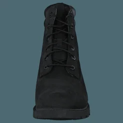 Linden Woods 6in Double Collar Jet Black