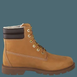 Linden Woods 6in Faux Fur Line Wheat