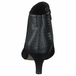 Linvale Sea Black Suede/croc Synth Combi