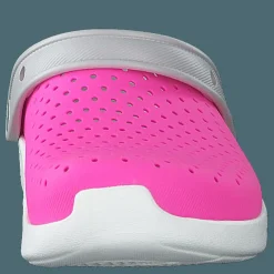 LiteRide Clog Kids Electric Pink / White