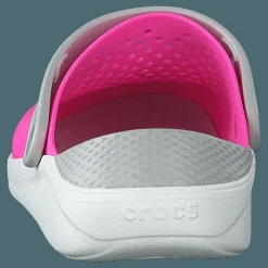 LiteRide Clog Kids Electric Pink / White