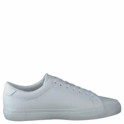 Longwood Leather Sneaker White / White