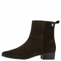 Low Cowboy Flat Suede Dark Coffee