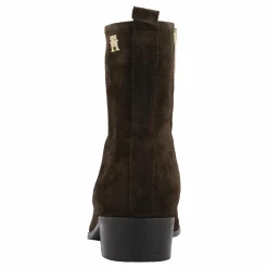 Low Cowboy Flat Suede Dark Coffee