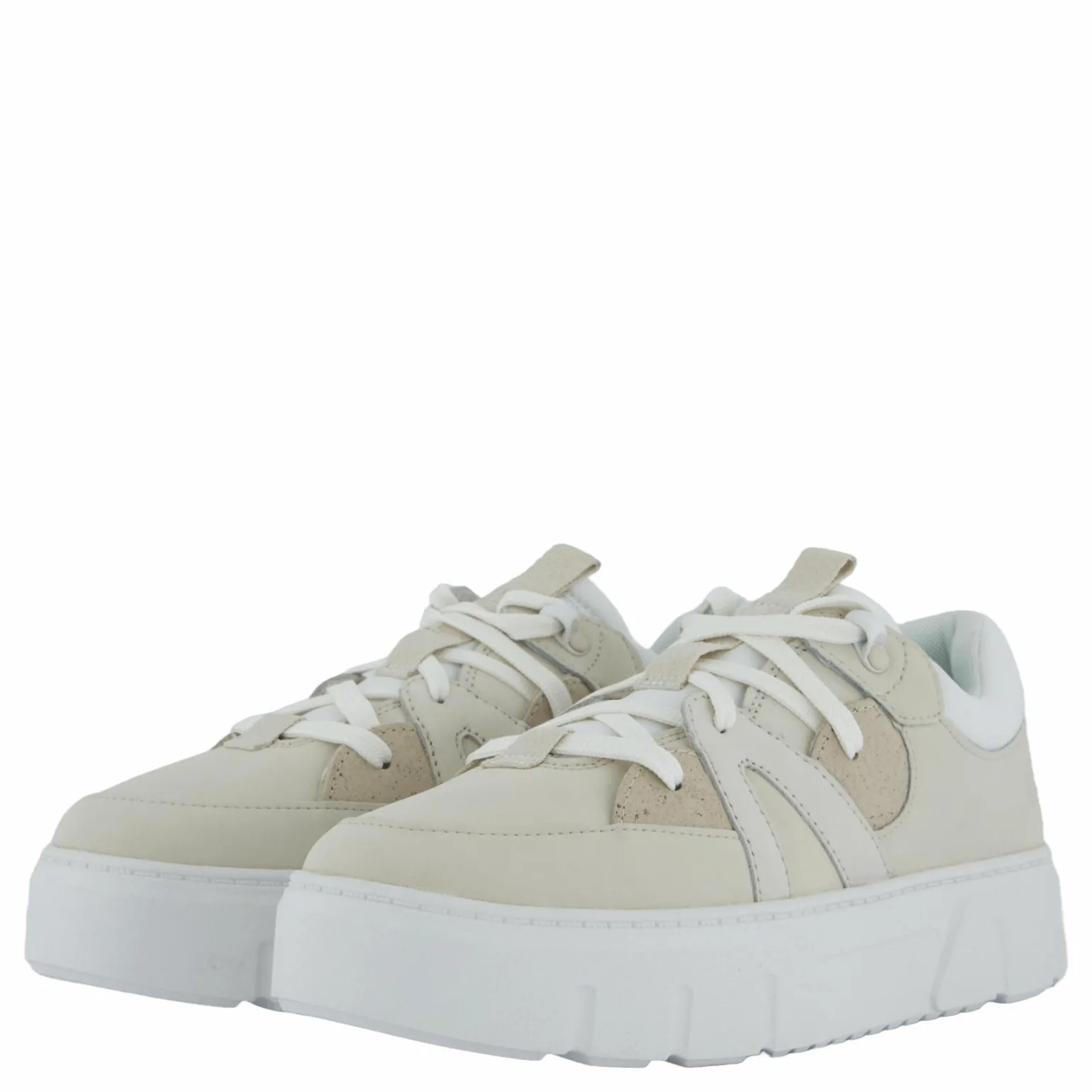 Low Lace Up Sneaker Larurel Co Whi Nubuck