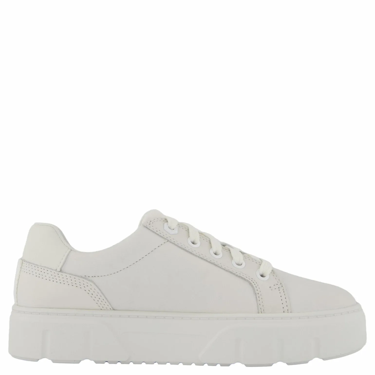 Low Lace Up Sneaker Whi Full Grain