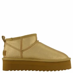 Lowboot Plateau Metallic Tan