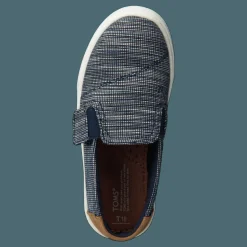 Luca Tiny Navy Striped Chambray
