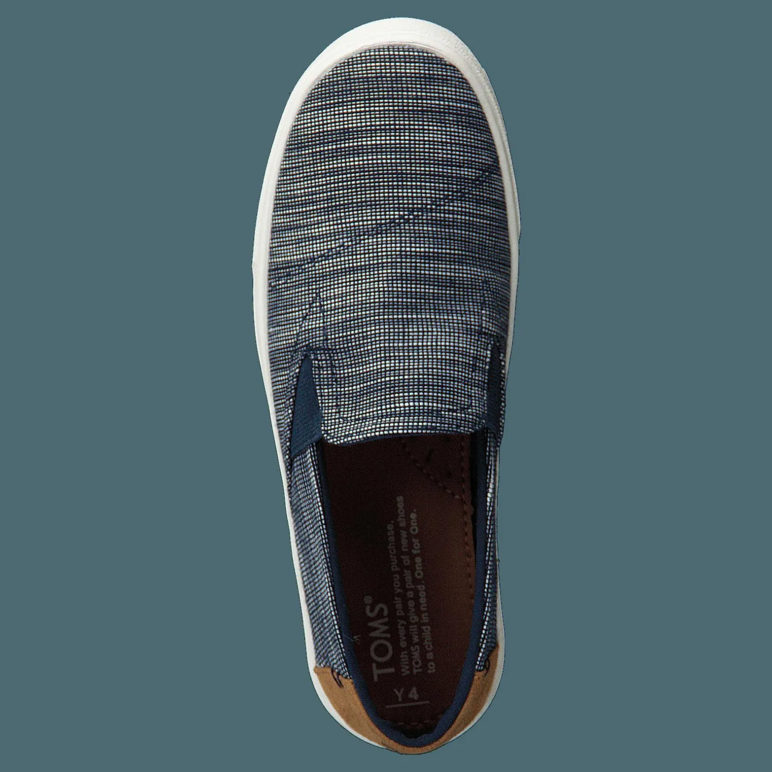 Luca Youth Navy Striped Chambray