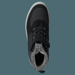 Lucas Mid WP Warm Jr Black/Grey