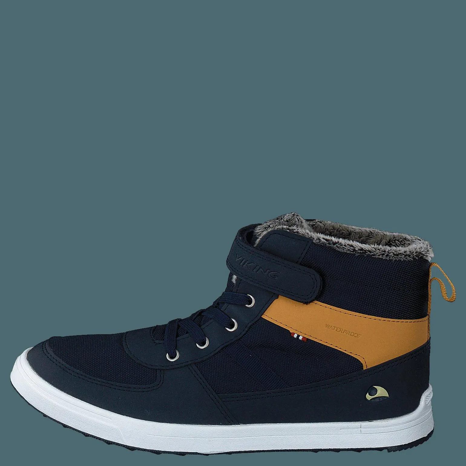 Lucas Mid WP Warm Jr Navy/Honey