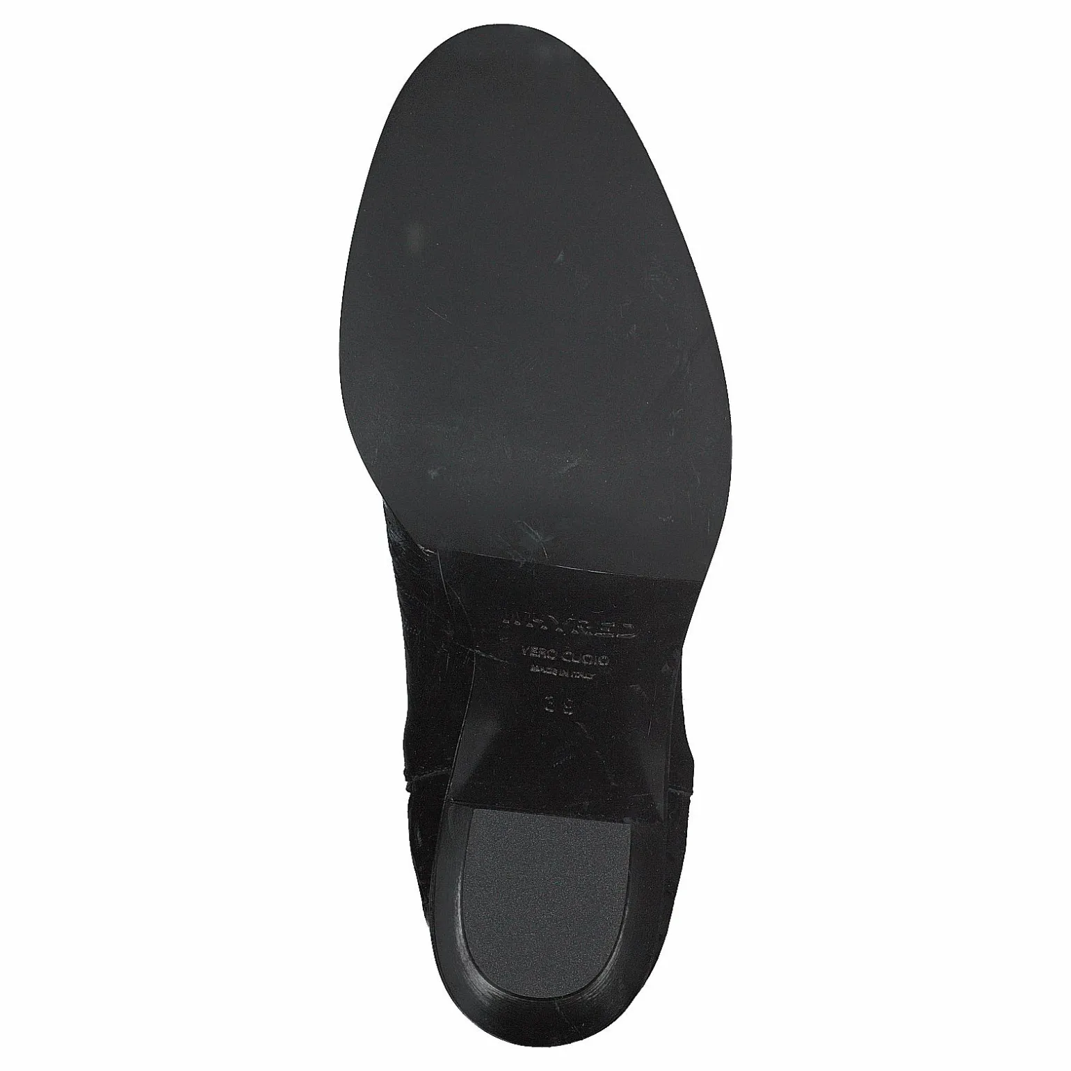 Luisa High Croco Black