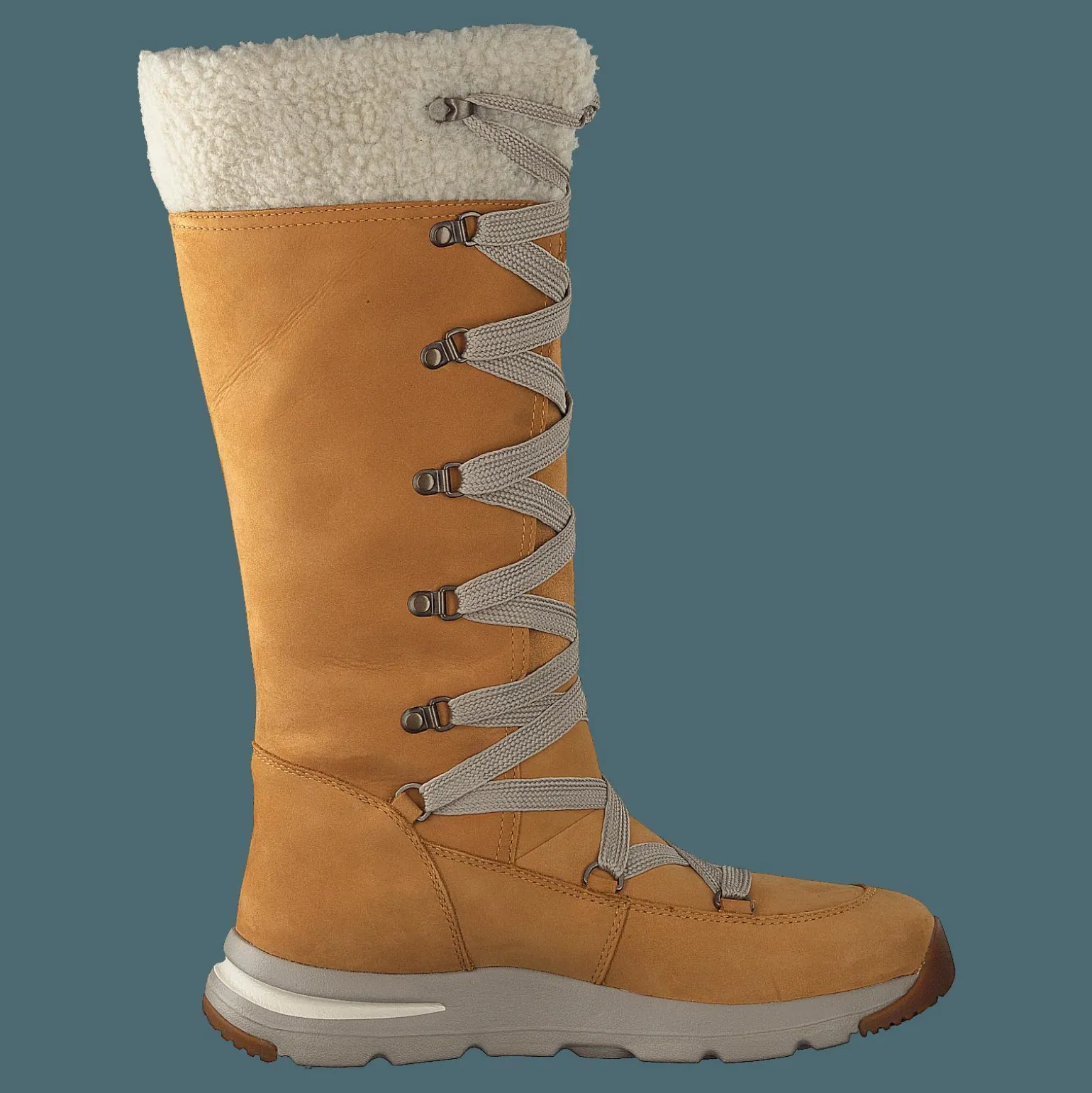 Mabel Town Wp Tall Mukluk Wheat