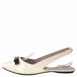 Maren Cream/black Patent