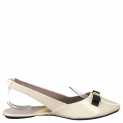 Maren Cream/black Patent