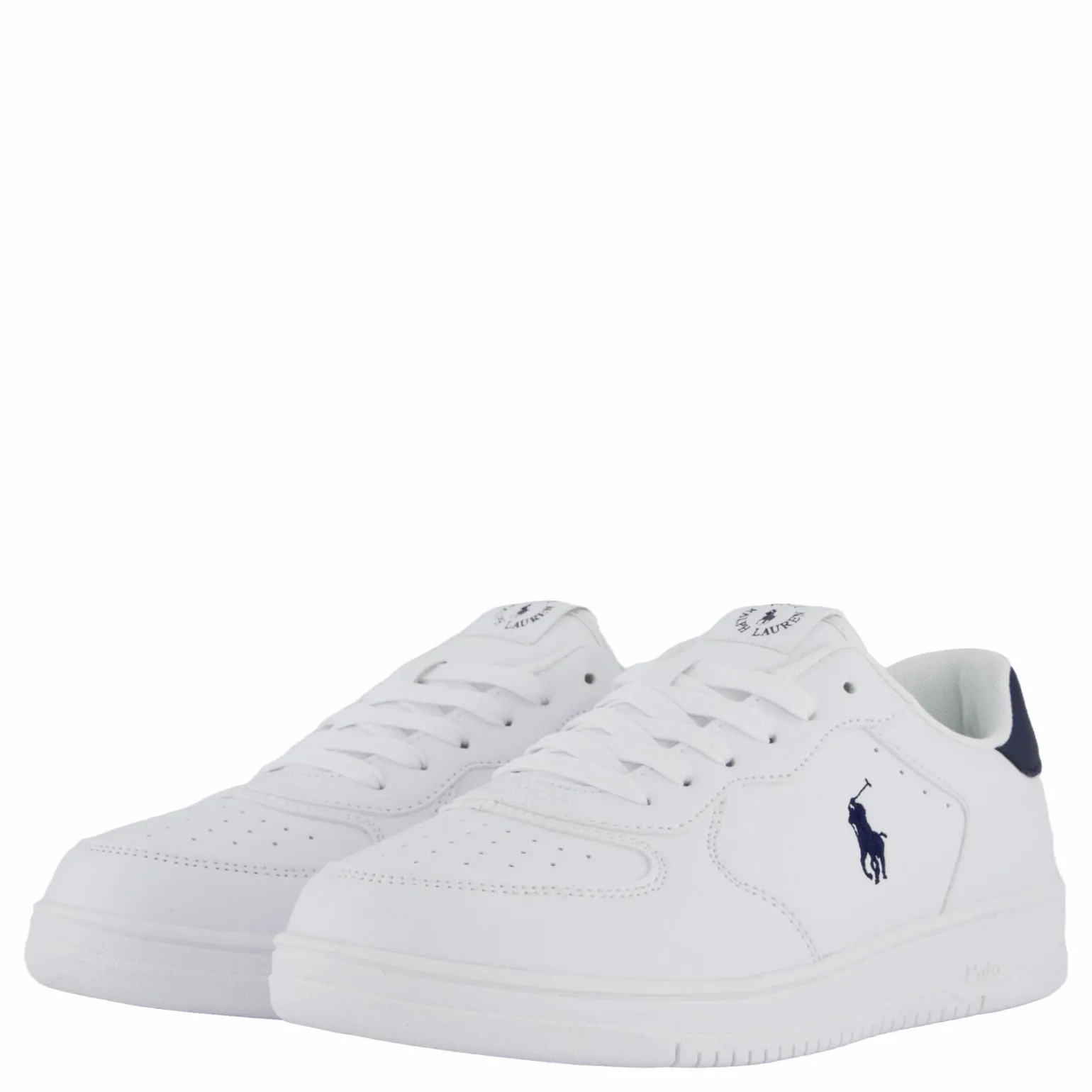 Masters Court J-white / Navy Tumbled