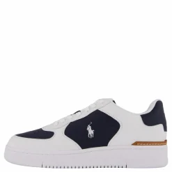 Masters Court Leather Sneaker White / Navy