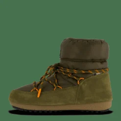 Mb Moon Boot Low Suede/dbpiu Army Green