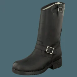 Mid Boot Warm lining Black/Silver
