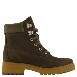 Mid Lace Up Boot Olv Full Grain