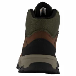 Mid Lace Up Waterproof Hiking  Dark Brown