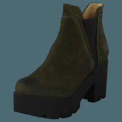 Mid Platform Boot Green