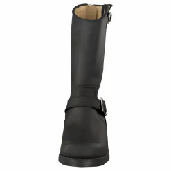 Mid Zip Back Black/Silver