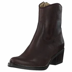 Mid Zip Boot Brown