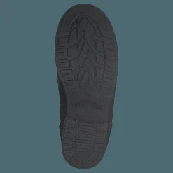 Mid Zip Boot Warm Lining Black/shiny Silver