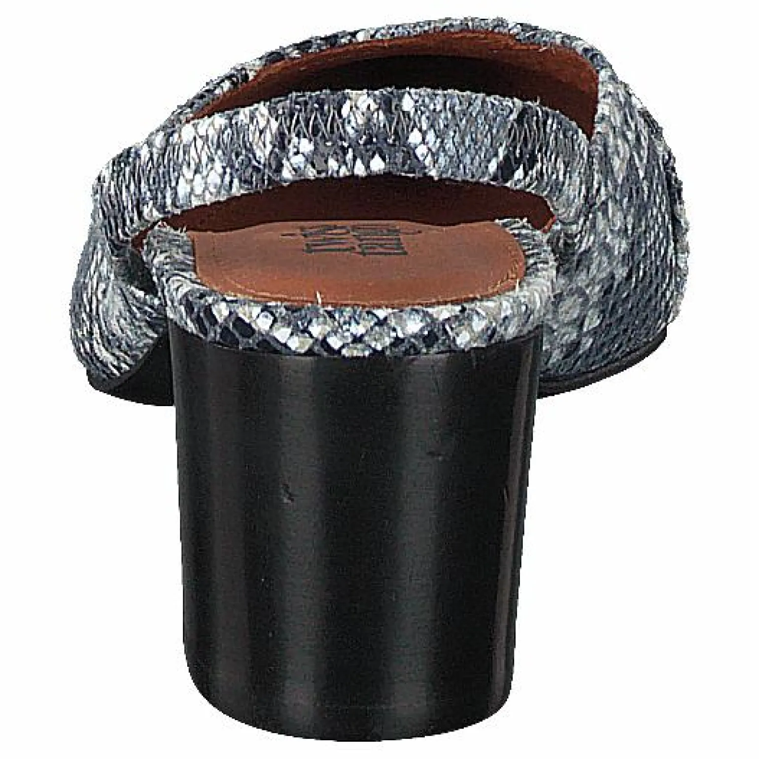 Monaco Slingbacks Blue Snake