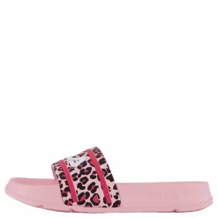 Morro Bay P Slipper Kids Pink-a-boo-leopard